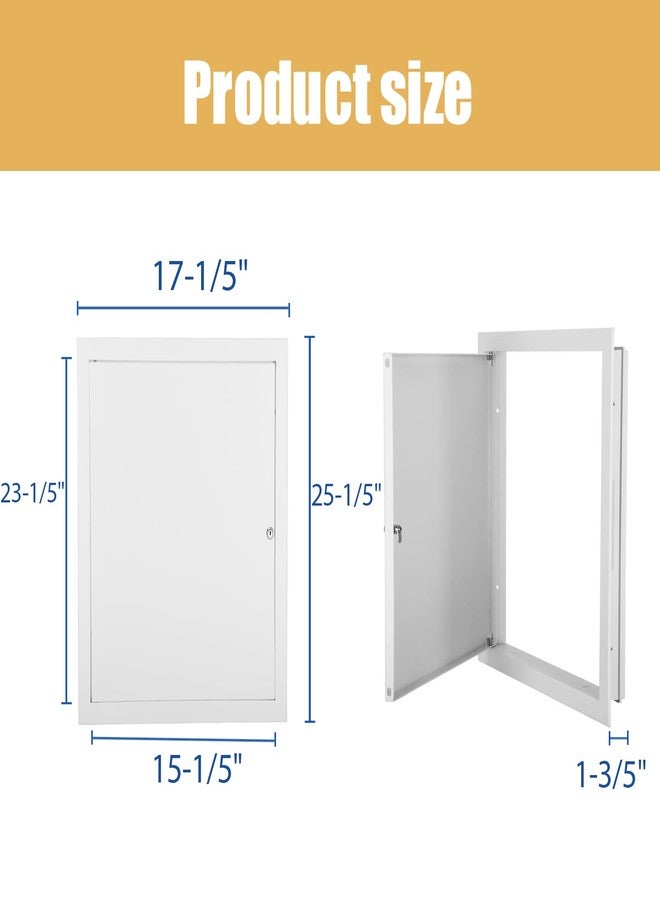 Joogto Thicken 1mm 16 x 24 Access Panel for Drywall,Attic Door, Ceiling Access Panel for Drywall,16x24 Metal Access Panels are Thickened to 1mm to Solve The Problem of Fragile Panels(Screwdriver Latch) - Image 2
