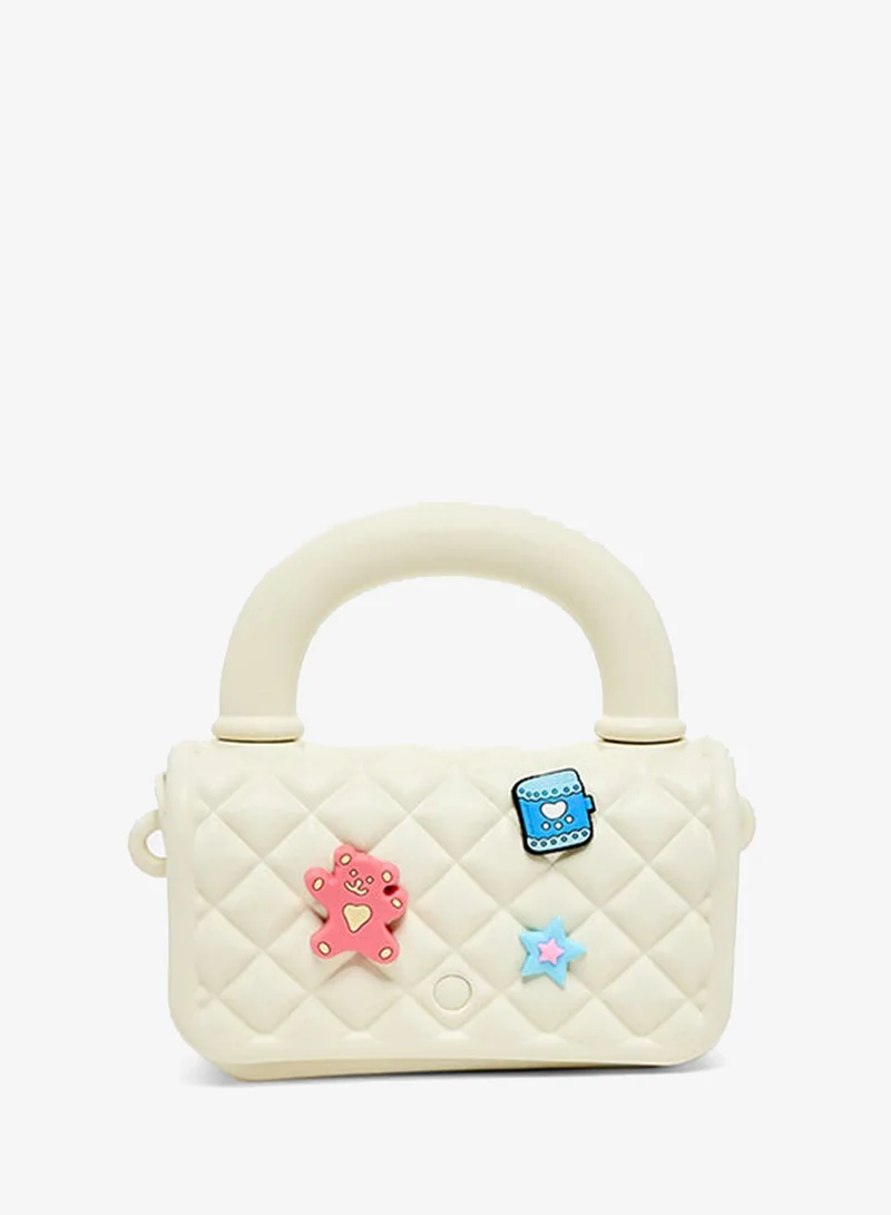 R&b Quilted Top Handle Bag