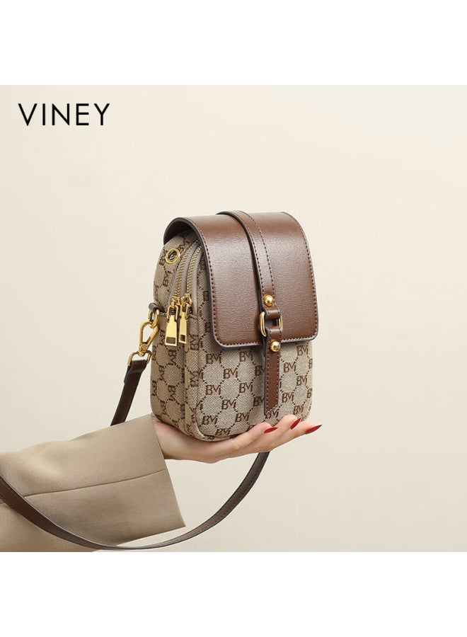 Viney Handbag, Women's Stylish Niche Phone Bag, Light Luxury Crossbody Shoulder Bag, Birthday And New Year Gift For Girlfriend - Image 3