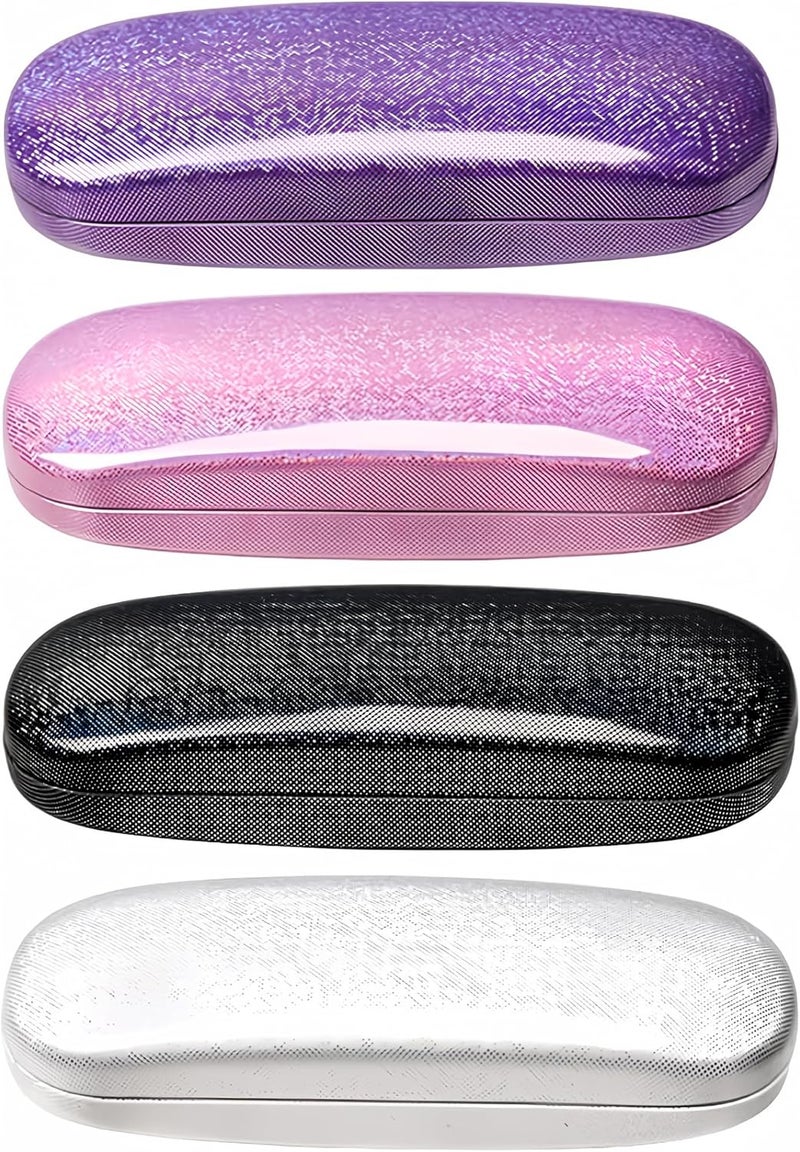 ZONLY Eyeglasses Case,(4 Piece) Unisex Hard Shell Eyeglasses Cases Protective Case For Glasse - Image 1