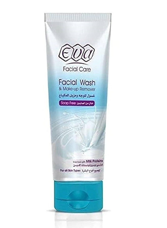 إيفا ايفا غسول للوجه بيبروتينات الحليب 150 مللى