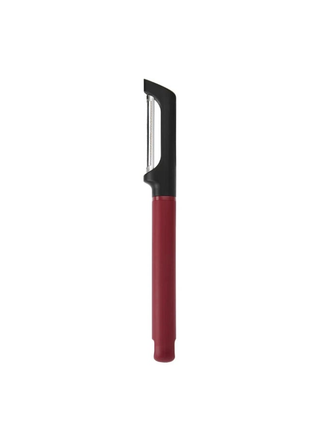 KitchenAid Classic Euro Vegetable Peeler Empire Red and Black 20cm KHA112OHEREG - Image 2