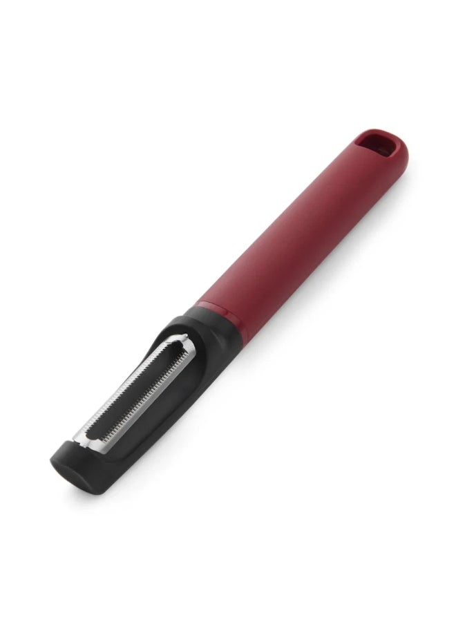 KitchenAid Classic Euro Vegetable Peeler Empire Red and Black 20cm KHA112OHEREG - Image 1