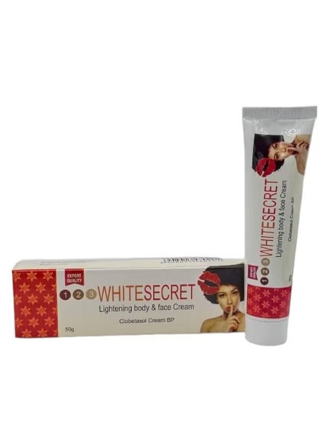 White secret Face And Body Whitening Cream 50 grams 