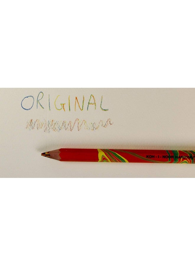 KOH-I-NOOR Koh-I-Noor MAGIC 3406 Jumbo Special Coloured Pencil in Blister Pack  - Image 4
