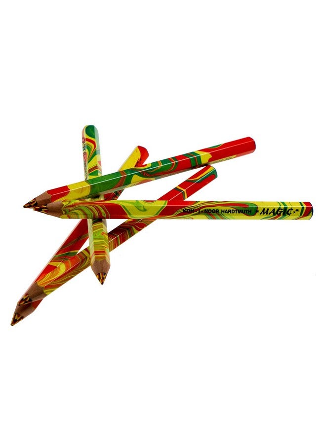 KOH-I-NOOR Koh-I-Noor MAGIC 3406 Jumbo Special Coloured Pencil in Blister Pack  - Image 2