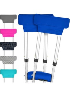 Arabest Premium Crutch Pads and Hand Grips for Adult and Youth Walking Crutches - Comfortable Machine Washable Padding with Moisture Wicking and Odor Reducing Properties  - Image 1