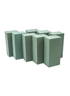 Oasis Oasis  Flower Foam Ideal – 20pcs Floral Foam Blocks (23x11x8cm) for Fresh Flower Arrangements, Bouquets, Event Decorations – Green Floral Craft Foa  - Image 1