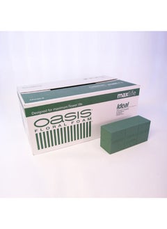 Oasis Oasis  Flower Foam Ideal – 20pcs Floral Foam Blocks (23x11x8cm) for Fresh Flower Arrangements, Bouquets, Event Decorations – Green Floral Craft Foa  - Image 4