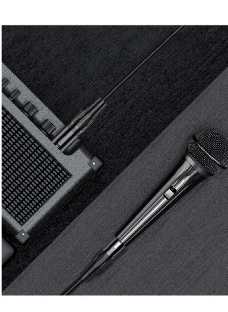 XiaoGiqi XLR Male to Female Microphone Extension Cable – 3 Meters, Black Compatible with PA Systems, Mixers, Amplifiers, Studio Recorders, and Speakers.  - Image 2