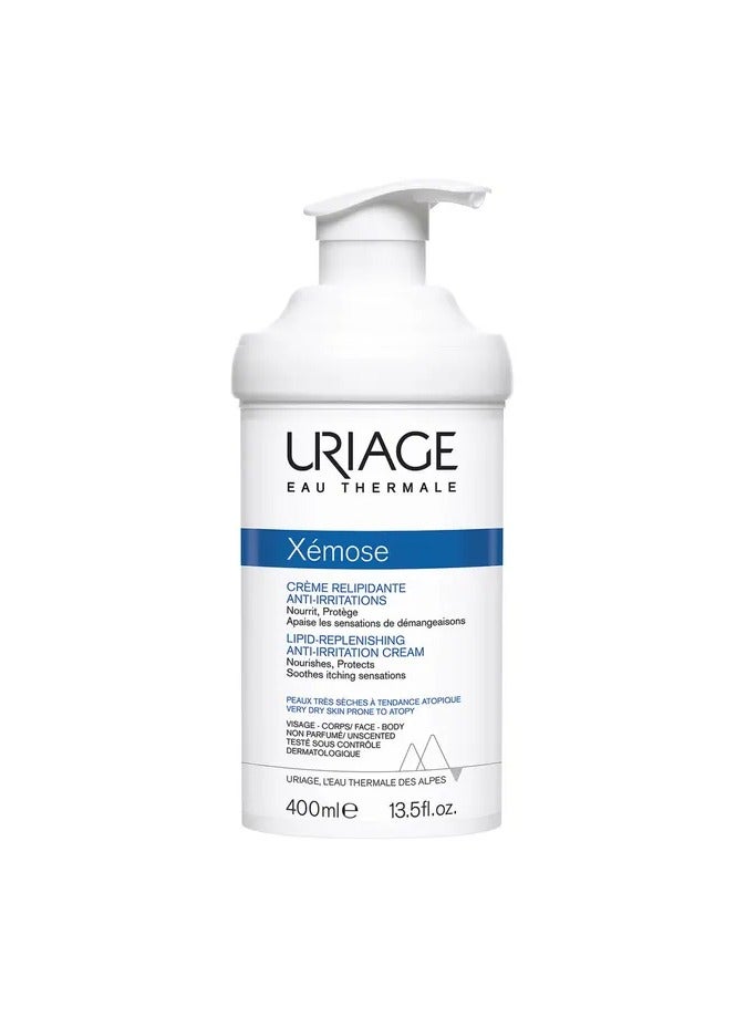 Uriage Xémose Replenishing Anti-Irritation Crème 400ML - Image 1