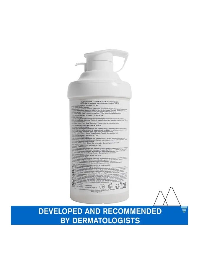 Uriage Xémose Replenishing Anti-Irritation Crème 400ML - Image 2