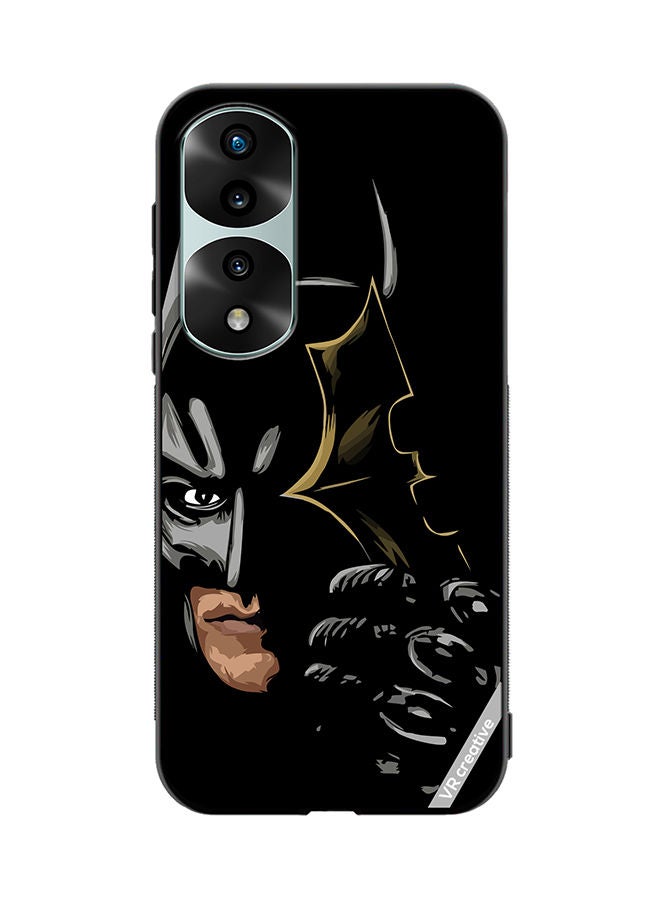 VR CREATIVE Protective Case Cover For Honor 70 Pro Batman Black Design Multicolour - Image 1