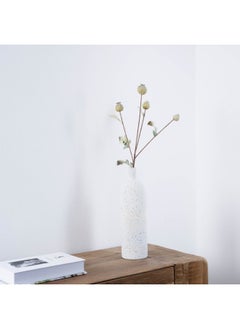Artificial Poppy Fruit 61cm White