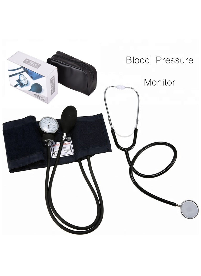 Aneroid - Manual Blood Pressure Monitor With Cuff And Stethoscope Kit - Image 1