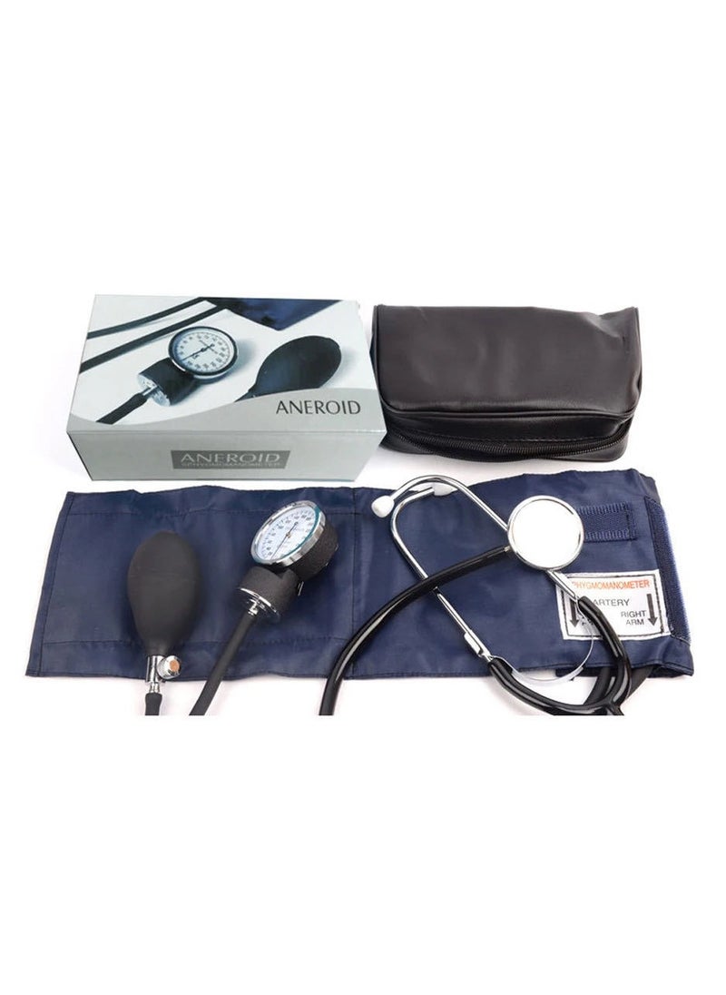 Aneroid - Manual Blood Pressure Monitor With Cuff And Stethoscope Kit - Image 1