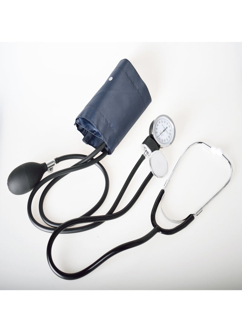 Aneroid - Manual Blood Pressure Monitor With Cuff And Stethoscope Kit - Image 1