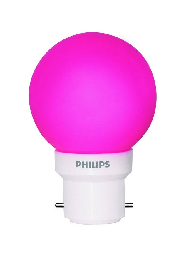 Philips مصباح LED وردي بقدرة 0.5 واط من فيليبس B22 (929000253674)