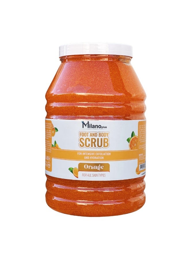 Milano Plus Foot and Body Gel Scrub Orange 5kg