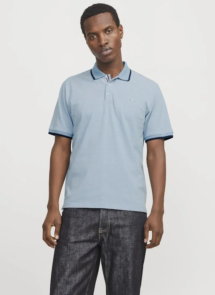 JACK & JONES Jprblualves Collared Polo Shirt