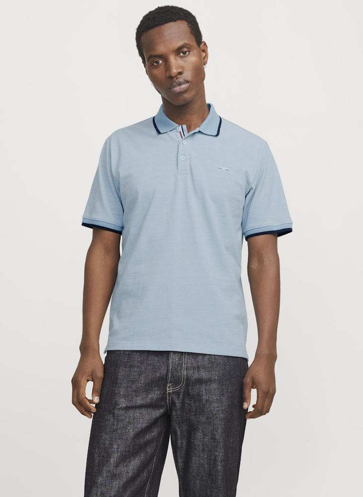 JACK & JONES Jprblualves Collared Polo Shirt  - Image 1