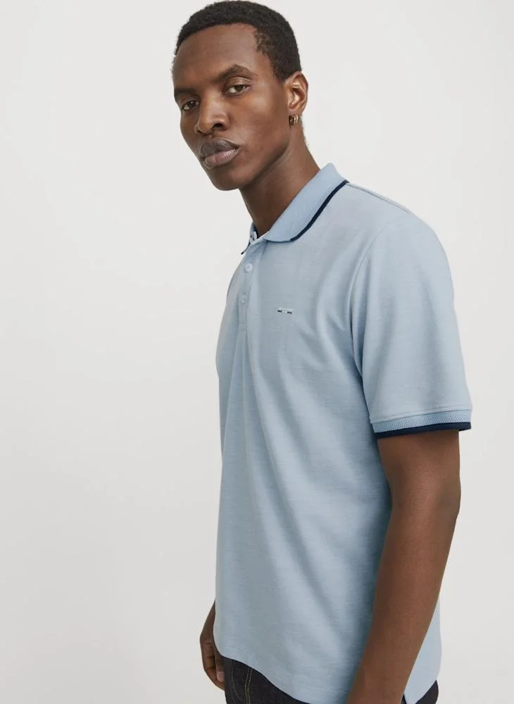 JACK & JONES Jprblualves Collared Polo Shirt