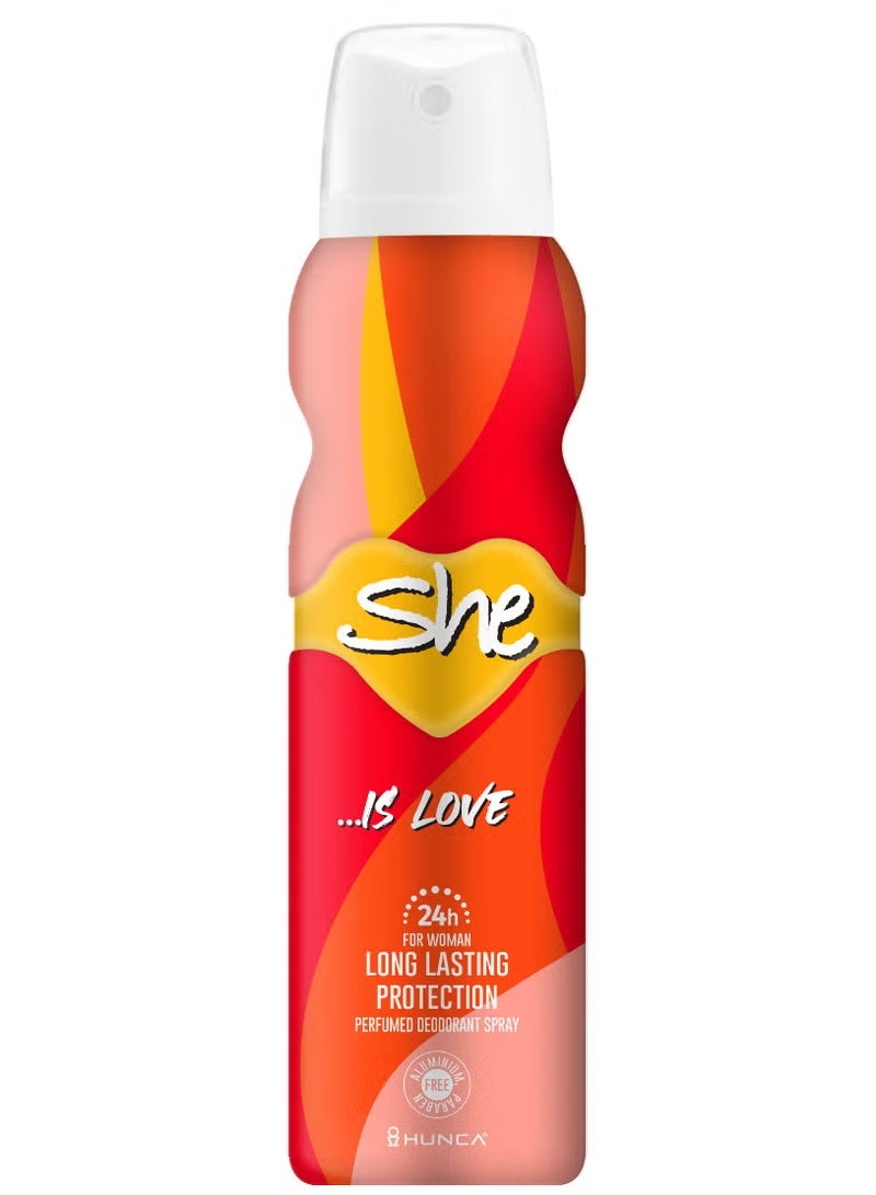 SHE LOVE LONG LASTING PERFUME SPRAY