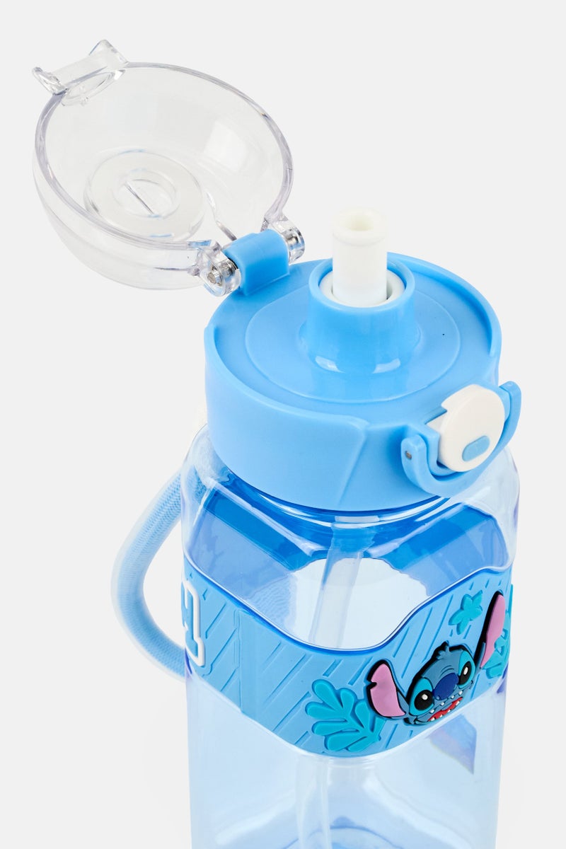 Disney زجاجة ماء سلسلة ستش 560 مل، زرقاء - Image 3