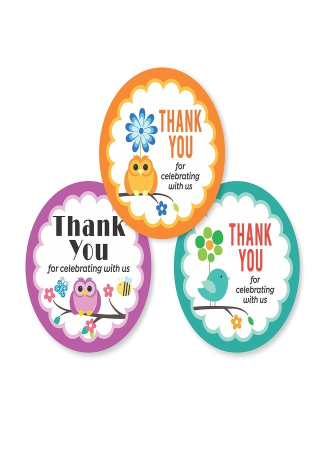 Rousrie - 1.5 Inch Thank You Stickers for Small Business Orders Packaging 100 Pieces - Image 2