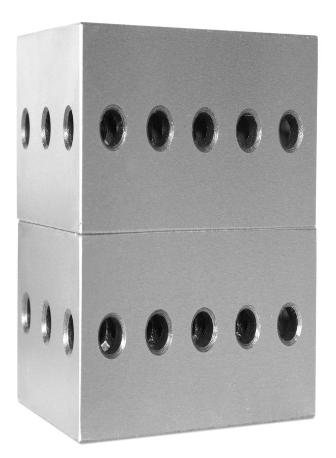 WEN 4 x 3 x 2-Inch Hardened-Steel Precision 2-3-4 Blocks, Two Pack (10434) - Image 2