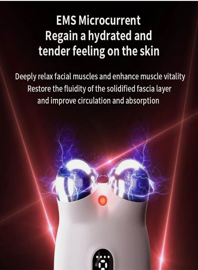 Facial Massager | 3 Modes for All Skin Types | LED Phototherapy | Tightens Jawline - Image 3