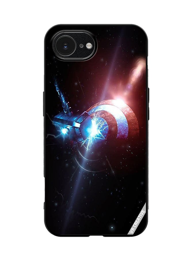Protective Case Cover For Apple iPhone 16e Marvel Design Multicolour