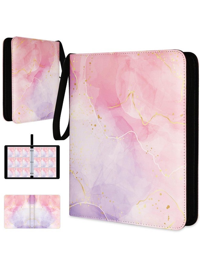 Dosanlues 1080 Pockets Card Binder 9 Pocket, Trading Card Binder with 60 Page Removable Sleeves, Zipper Card Book Album Holder[PROTECTIVE][PLEASANT TOUCH SURFACE] - Image 1