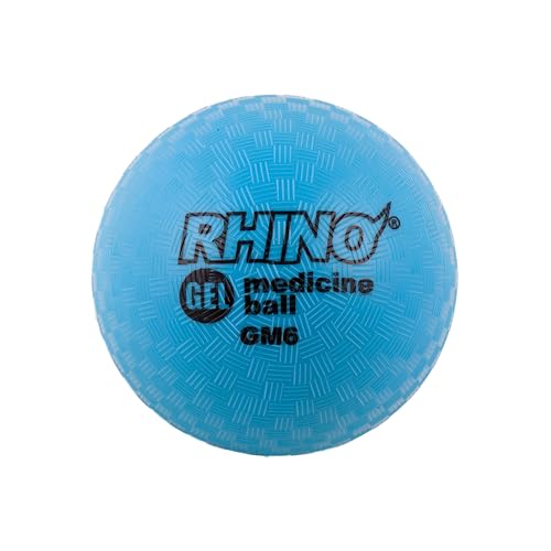 Champion Sports Rhino Gel Filled Medicine Ball (Blue 4 lbs) - Image 1