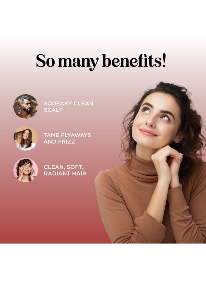 مايبل هوليستكس مجموعة شامبو وبلسم زيت الأرغان المغربي، مجموعة شامبو وبلسم خالية من الكبريتات للشعر المعالج بالألوان، شامبو وبلسم تكثيف للرجال والنساء للشعر المجعد والجاف والتالف - Image 3