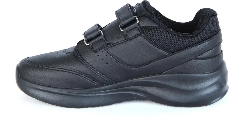 M.P. Mp 232-1307ZN Black Velcro Women's Sneaker Sports Shoes