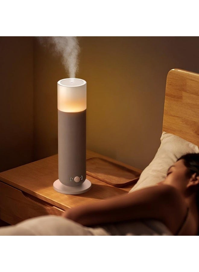 Smart Bloom Aroma Diffuser with 120mL Bottle Capacity, Up to 5800 ft³ Coverage, Triple-Gear Fragrance, Rotating Knob, Aromatherapy, 3.3W Working Power - Gray - Image 1