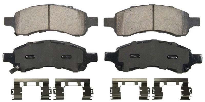 Wagner QS ZD1169A Disc Brake Pad Set Chamfered Edges for Smooth Quiet Stops Fits 20092017 Chevrolet Traverse