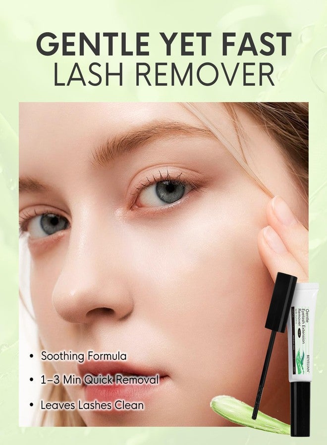 BEYELIAN Eyelash Extension Remover Cream, Light Aloe Flavor Cream,Eyelash Adhesive Remover, Professional Eyelash Extensions Remover for Salon - Image 2