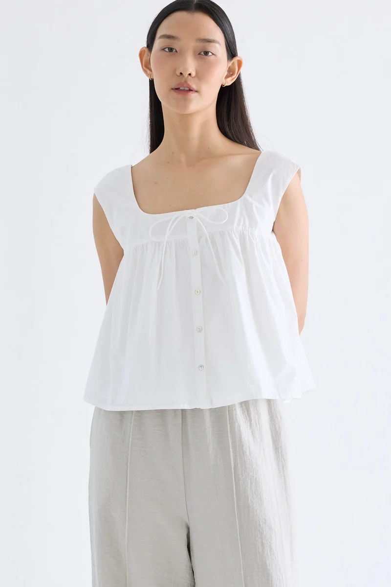 ذا اديتورز ماركت بلوزة إيزابيلا المجمعة