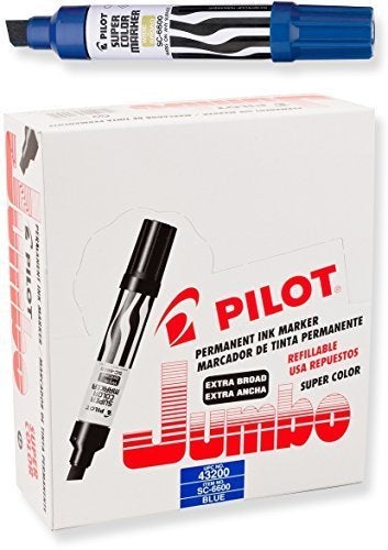PILOT Super Color Permanent Marker Refill Ink, Blue Ink, 1 Ounce Bottle with Dropper (43600) - Image 4