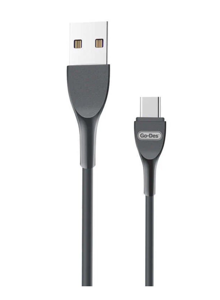 جو-ديز كابل USB نوع C أسود Go Des GD-UC510