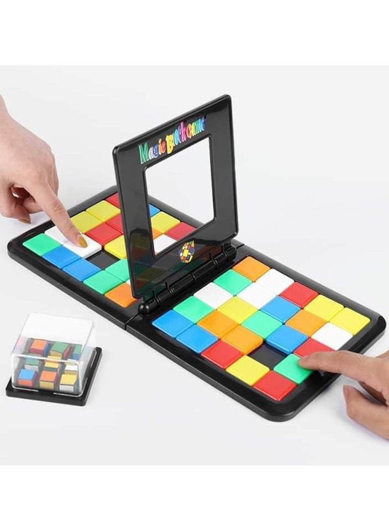 Magic Blocks Game for Kids Made of Plastic for Face-to-Face Play - Multicolor - Image 1