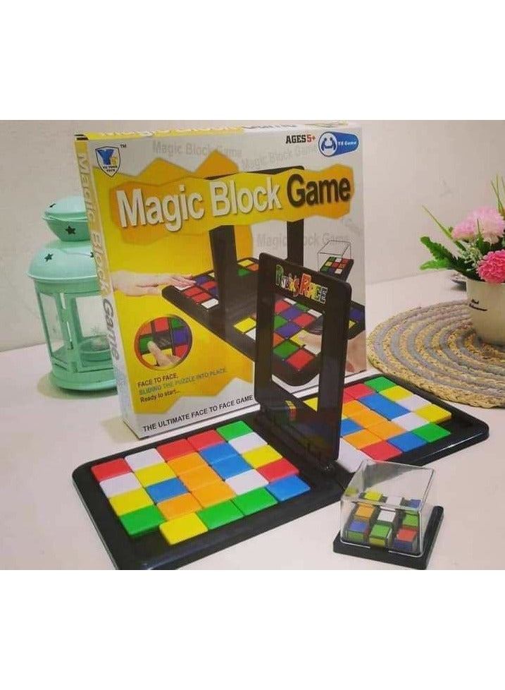 Magic Blocks Game for Kids Made of Plastic for Face-to-Face Play - Multicolor - Image 3