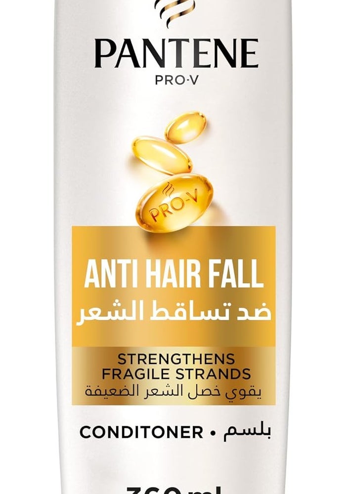 Pantene Pro-V Anti-Hair Fall Conditioner for Fine, Weak Hair, 540 ml - Image 1