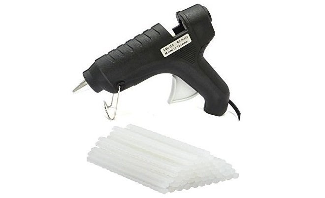 THYONE Bontek Hot Melt Glue Gun with 20 Sticks with Triple Power Rapid Heating and Quick (40watt) - Image 1