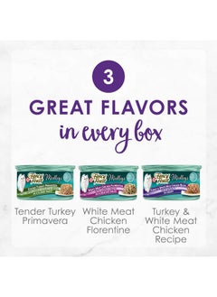 Fancy Feast Y Feast Medleys Poultry Collection Wet Cat Food Variety Pack  (Pack Of 30) 3 Oz. Cans  - Image 3