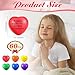 Rotatingpals 60 Pcs Valentine Christian Heart Stress Balls Bulk Jesus Bible Quotes Motivational Relief Stress Balls PU Foam First Communion Baptism Gifts for Religious PartyBright ColorGroovy - Image 4