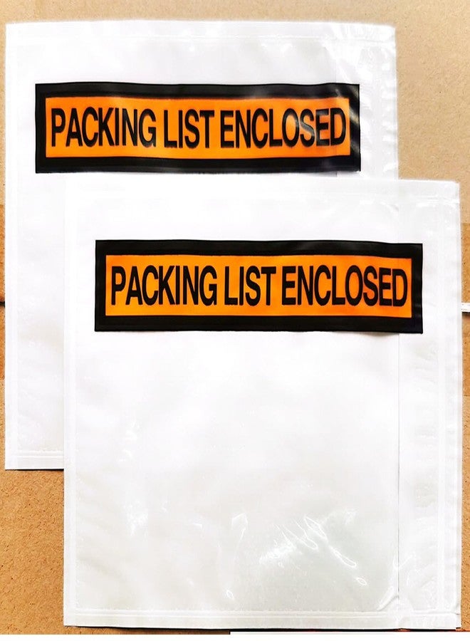 FEILONG PACKAGING 1000 Pcs Packing List Envelopes Pouches 4.5”x 5.5”,Packing Envelopes for Shipping Mailing Pouch Enclosed Bags with Packing Slips Invoice Label - Image 1