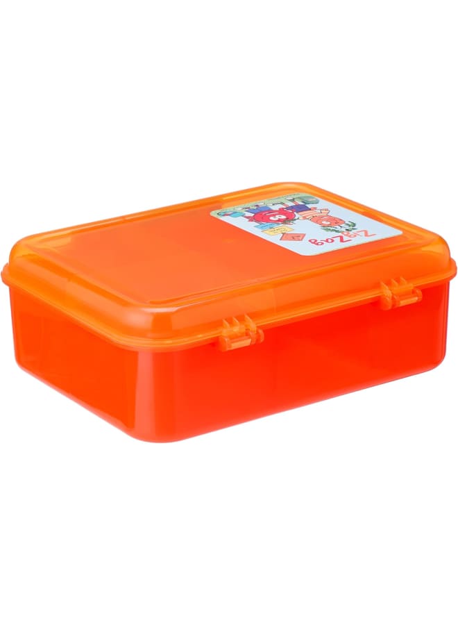 Zigzag Orange Food Container 1.65L - Image 1